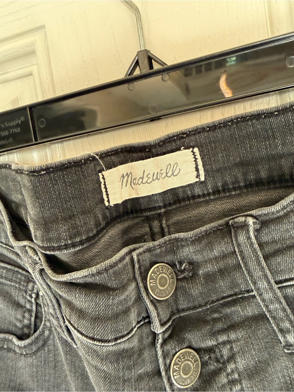 Madewell High-Rise skinny jeans